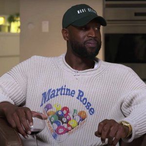 MARTINE ROSE BASSET JUMPER PRINT SWEATER – BEIGE